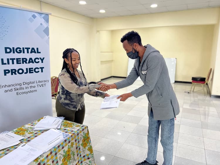 Certificate presentation ceremony